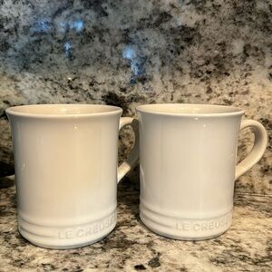 Set of 2 Le Creuset mugs 14oz